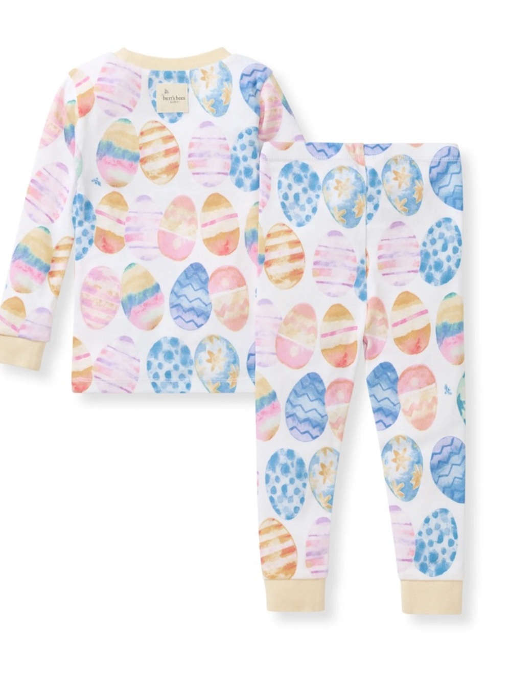 Burt’s Bees Baby easter eggs organic cotton two-piece pajamas | Various - Picture 2 of 8